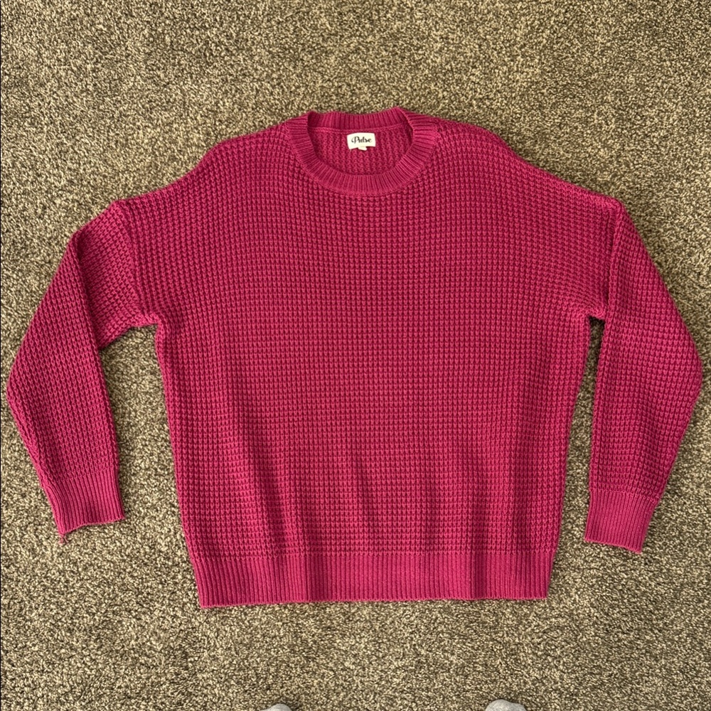 Pulse Women's Pink Crewneck Sweater